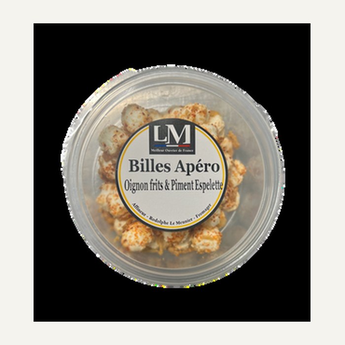 Cheese Bites, Fried Onion & Espelette Pepper